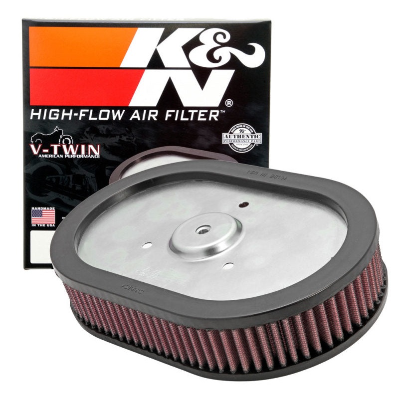 K&N 10-12 Harley Davidson FLHXSE/FLSTSE / 11-12 FLHTCUSE / 11 FLTRUSE Replacement Air Filter