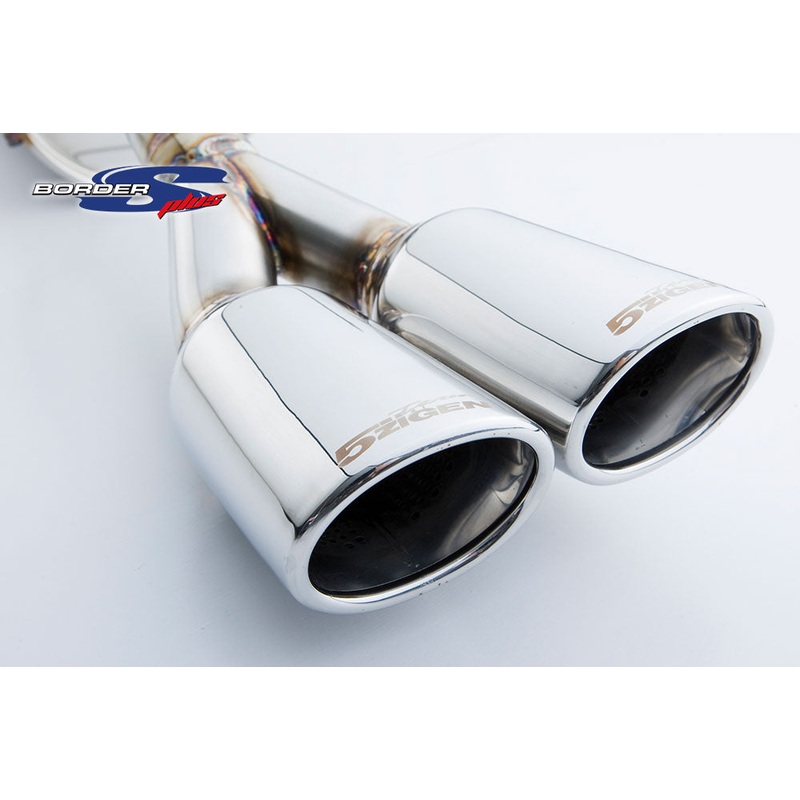 5ZIGEN BORDER-S+ EXAUST FOR HONDA STEPWAGON SPADA DBA-RK5 BCH1004-N