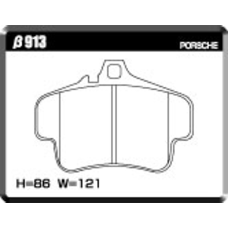 ACRE PC3200 BRAKE PAD FRONT FOR PORSCHE 911 997 3.6 RACE RACE 4 TARGET 4 99705 99705KF 913-PC3200