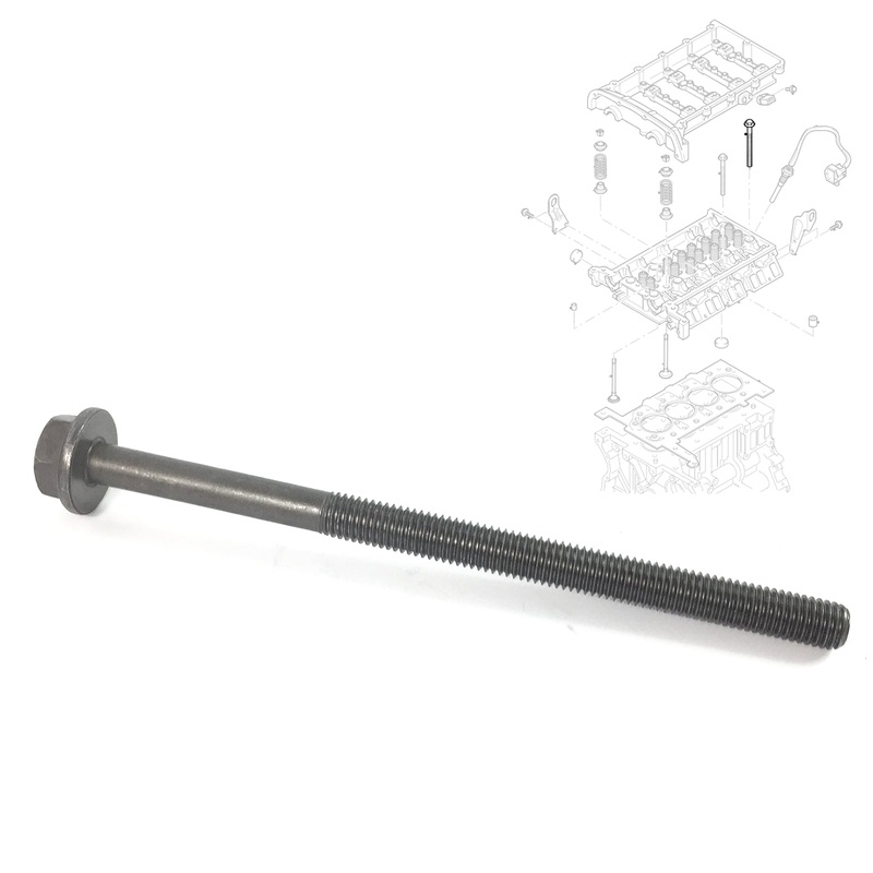 5X Genuine Ford Cylinder Head Bolt, 1102674, Xs7q-6065-A2d