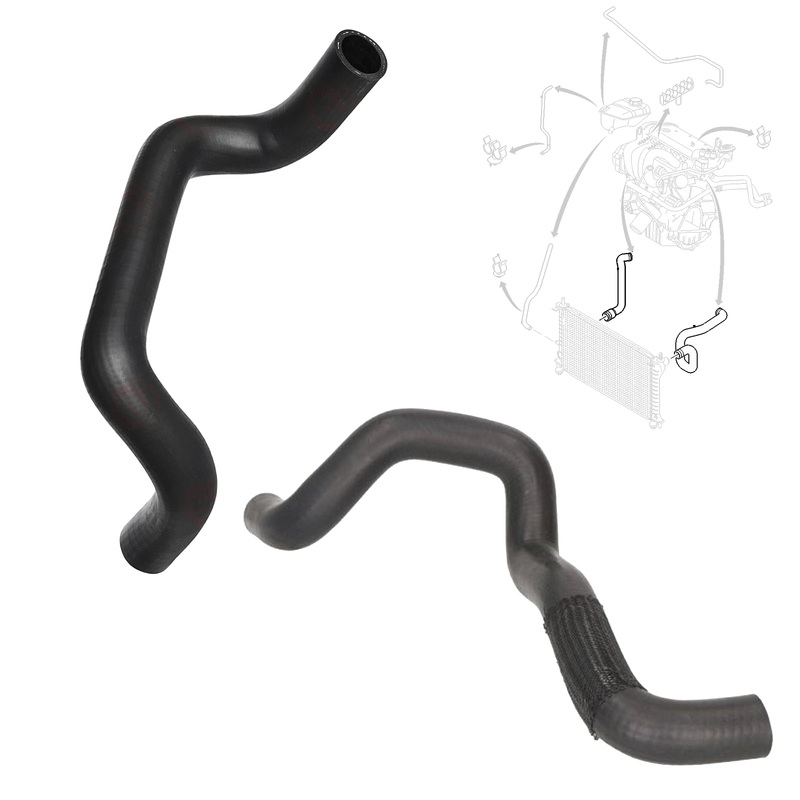 A Set Of Radiator Water Hose Bottom Lower & Upper Top Hoses, Ford Focus 1.4 1.6