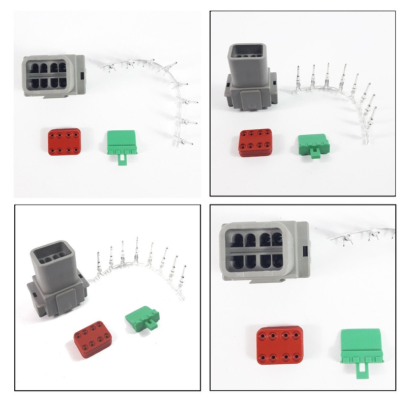 Construction, Heavy Duty Vehicle Harness Loom 8 Pin Connector