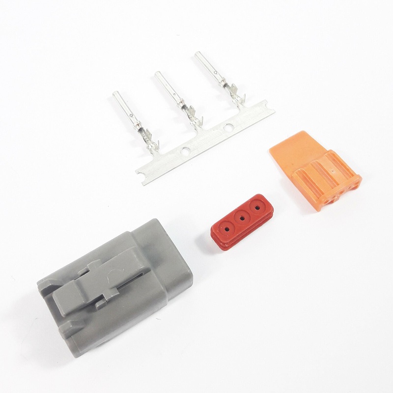 Construction Heavy Duty Vehicles Deutsche Harness Loom 3 Pin Connector Plug