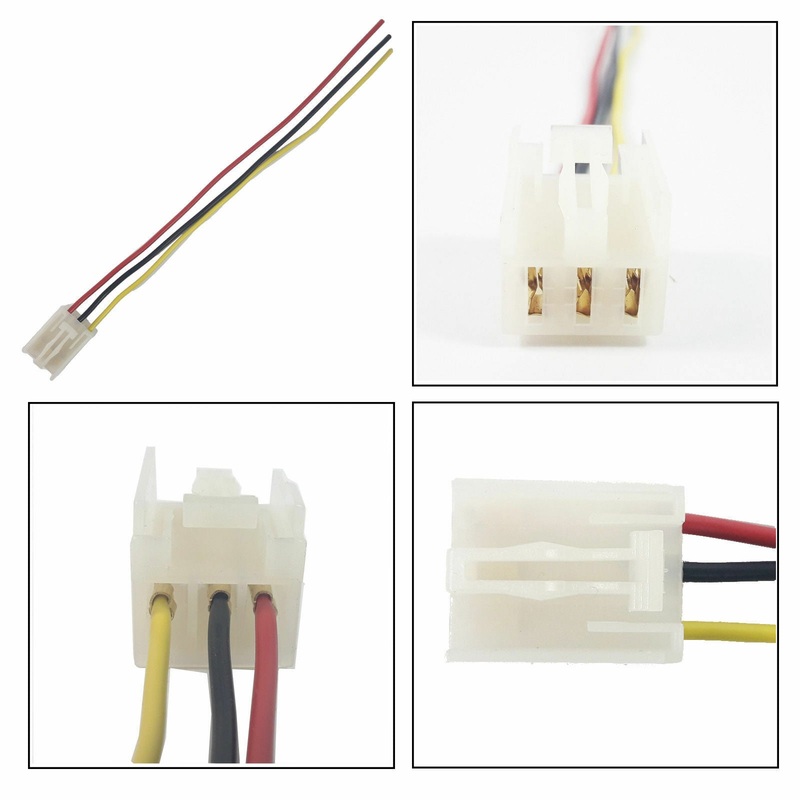 Fiat Lighter Extension Wiring Harness Loom 3 Pin Connector