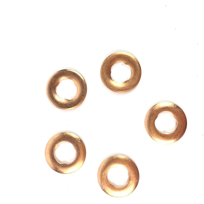 Fuel Injector Nozzle Copper Washer Seal Gasket X5 6110170060