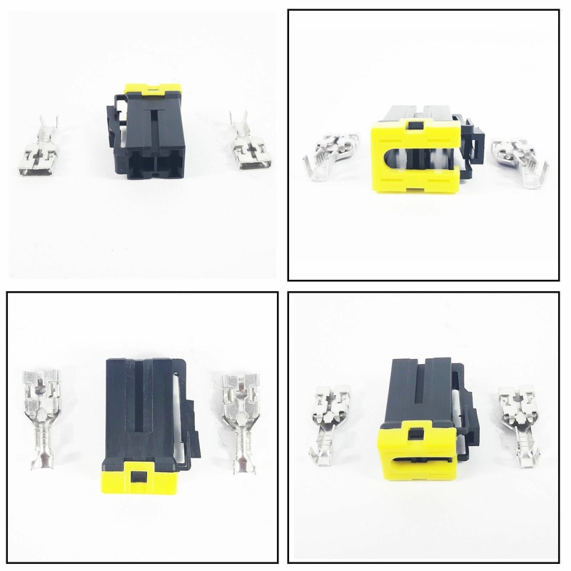 High Ampere Voltage Plug Harness Loom 2 Pin Connector