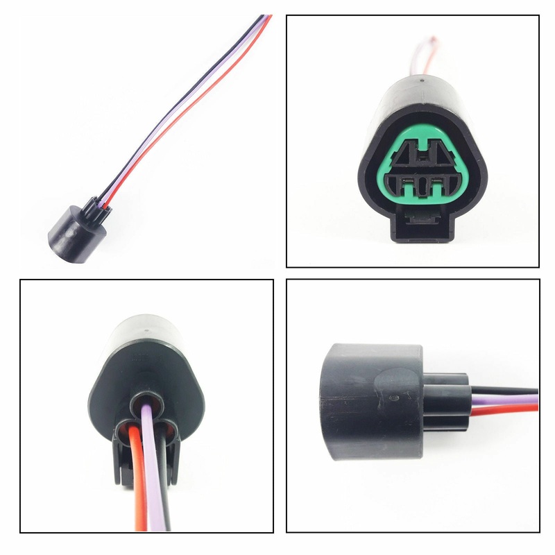 Japanese Type Kilometer Extension Plug Wiring Harness Loom 3 Pin Connector