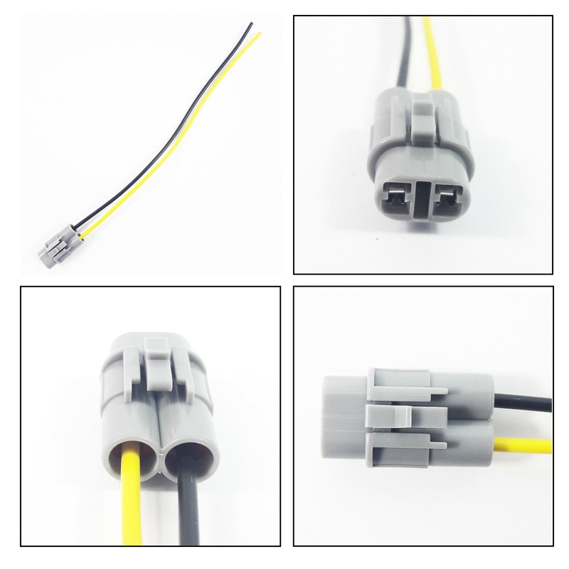 Japanese Type Parking Signal Extension Wiring Harness Loom 2 Pin Connector