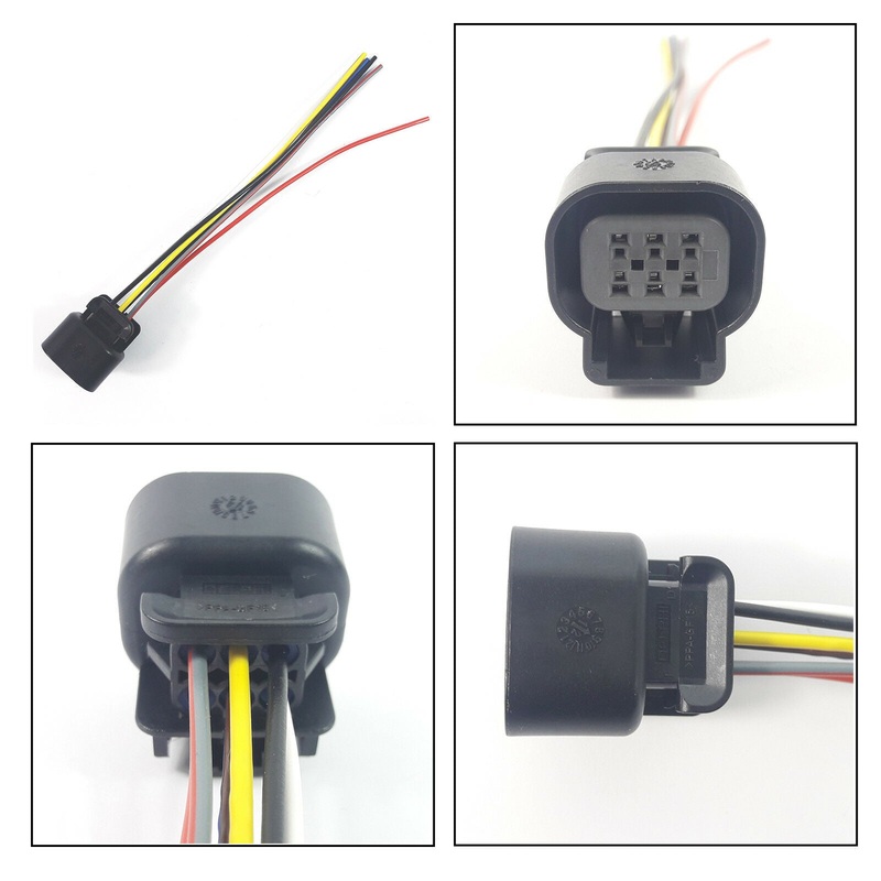Toyota Honda Plug Extension Wiring Harness Loom 6 Pin Connector
