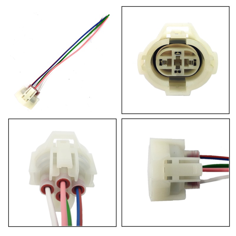 Toyoto Honda Extension Plug Wiring Harness Loom 4 Pin Connectors