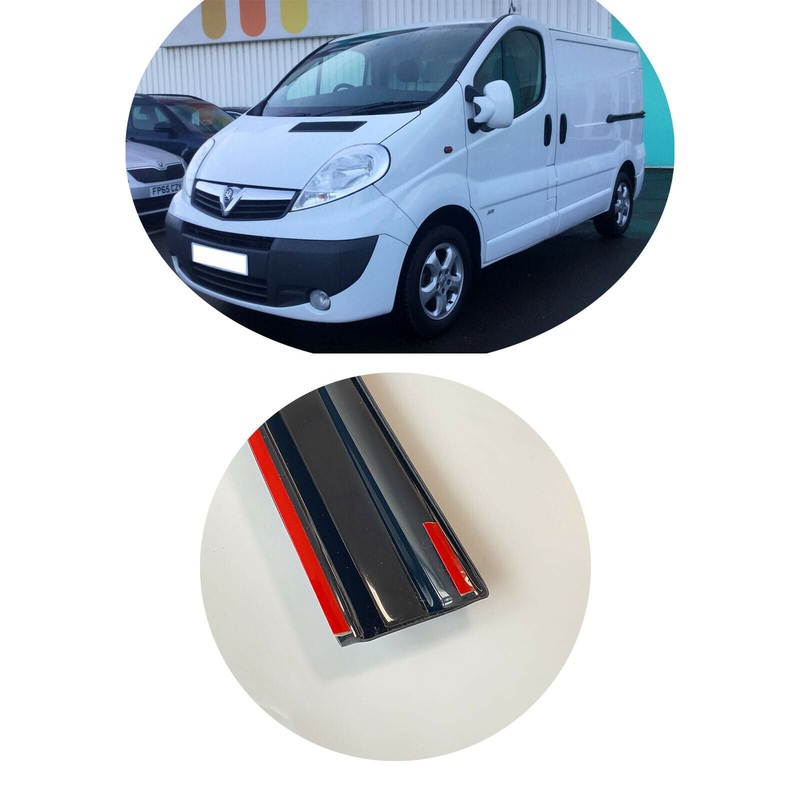 Vauxhall Vivaro Wind Rain Smoke Deflectors 2 Pcs 2001 To 2013 Sp-S-61