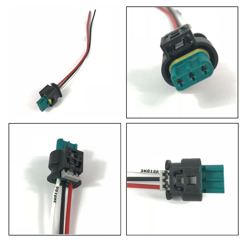 Vw Volkswagen Extension Plug Wiring Harness Loom 3 Pin Connector