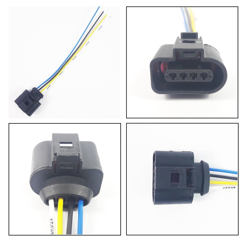 Vw Volkswagen Steering Wheel Pump Plug Wiring Harness Loom Connector