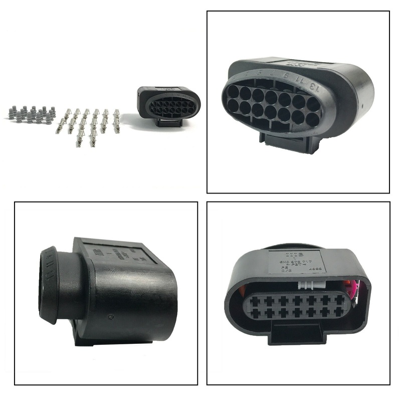 14 Pin Connector Female, Volkswagen 1.5 Series Electrical Connector 37373