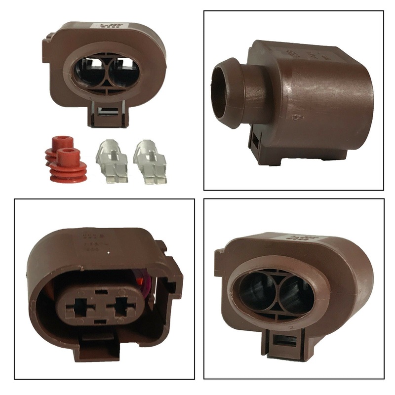 2 Pin Connector Female, Electrical Connector Volkswagen 6.3 Series 37392