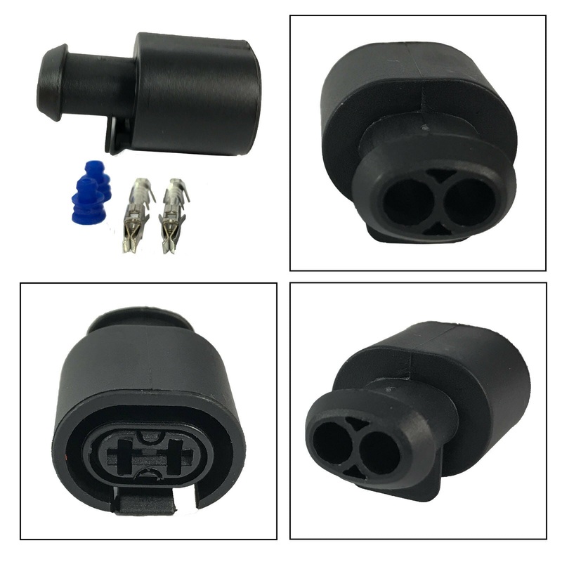 2 Pin Connector Female, Electrical Connectors Volkswagen 3.5 Series 37377
