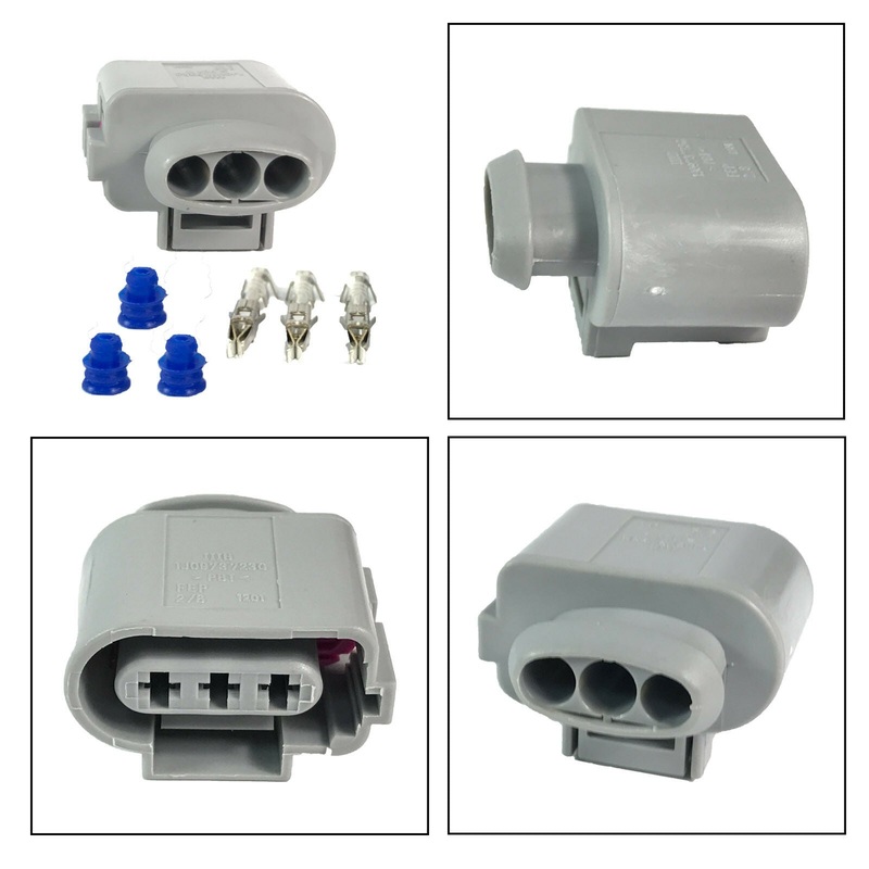 3 Pin Connector Female, Electrical Connector Volkswagen 3.5 Series 37381