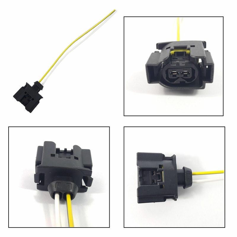 Injector Extension Wiring Harness Loom, Side Locked System 2 Pin Connector