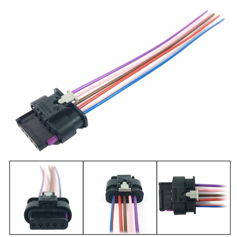 Lorry Truck Bus Generator Regulator Socket Harness Loom 5 Pin Connector