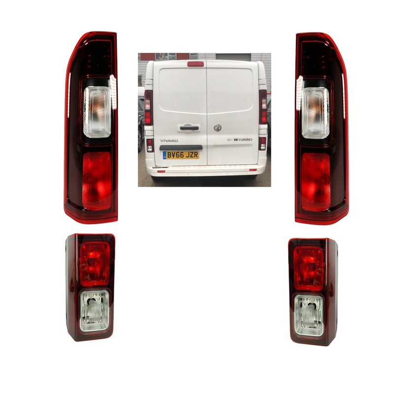 Rear Left And Right Tail Light Lamp Fog Light Assembly Fits Renault Traffic Vivaro B