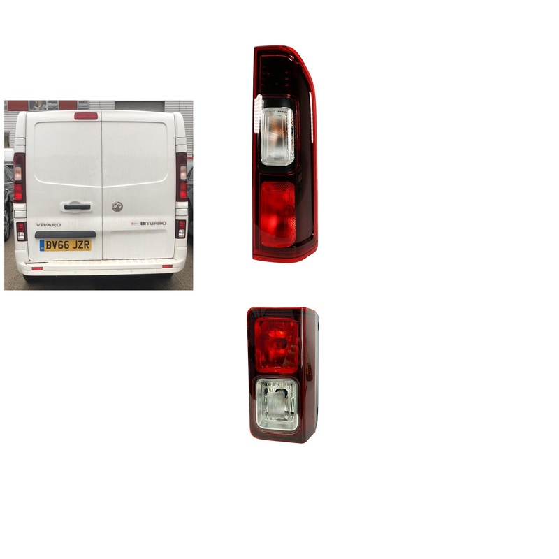 Rear Right Tail Light Lamp And  Fog Light Assembly Fits Renault Traffic Vivaro B