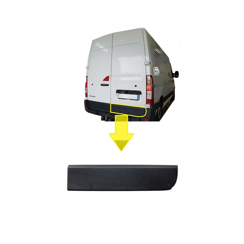 Renault Master Iii Trunk Door Band Right Side Vauxhall Movano 908520001R