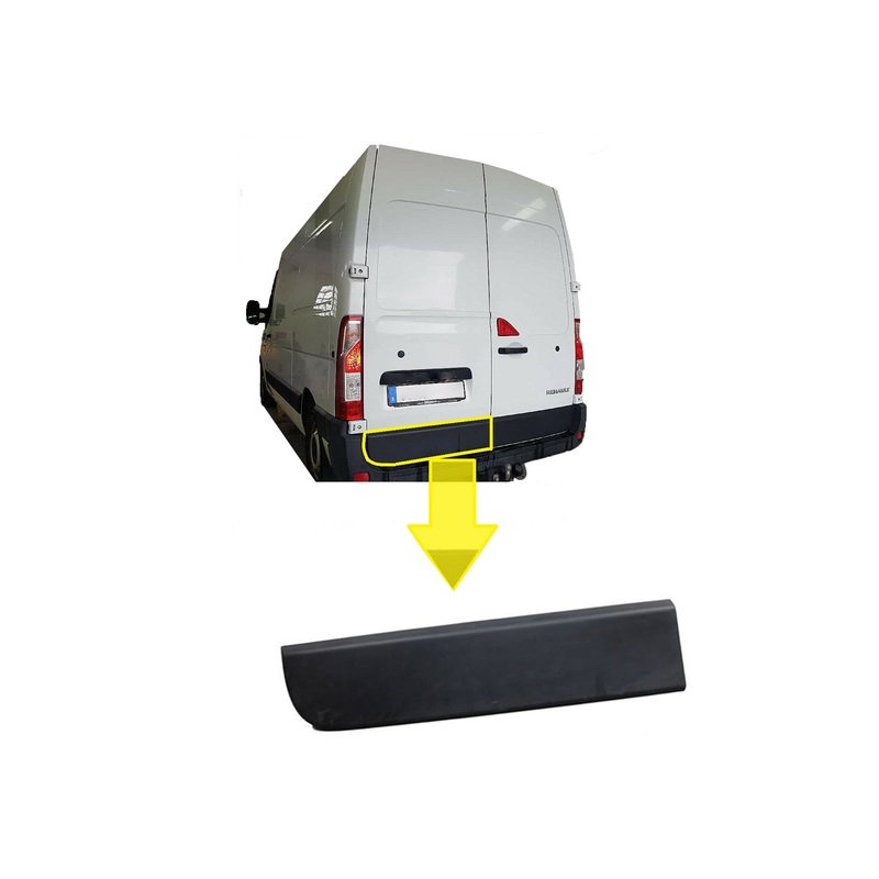 Renault Master Iii Vauxhall Movano Trunk Door Band Left Side 908510003R