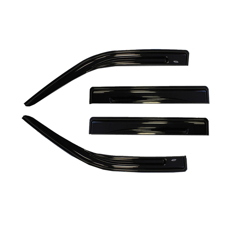 Ford Ranger Wind Rain Sun Smoke Deflectors 4 Pcs Set 1998 To 2011