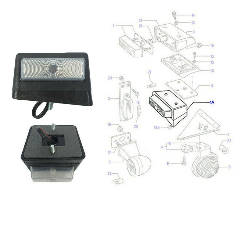 Ford Transit Mk5 Mk6 Left Side Exterior Lamp Assy Roof Marker 6533437