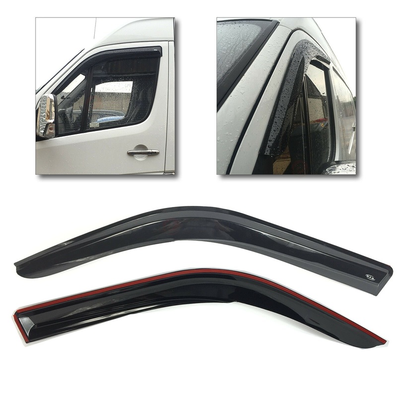 Mercedes Sprinter Vw Crafter Wind Rain Smoke Deflector 30 50 2006 To 2020