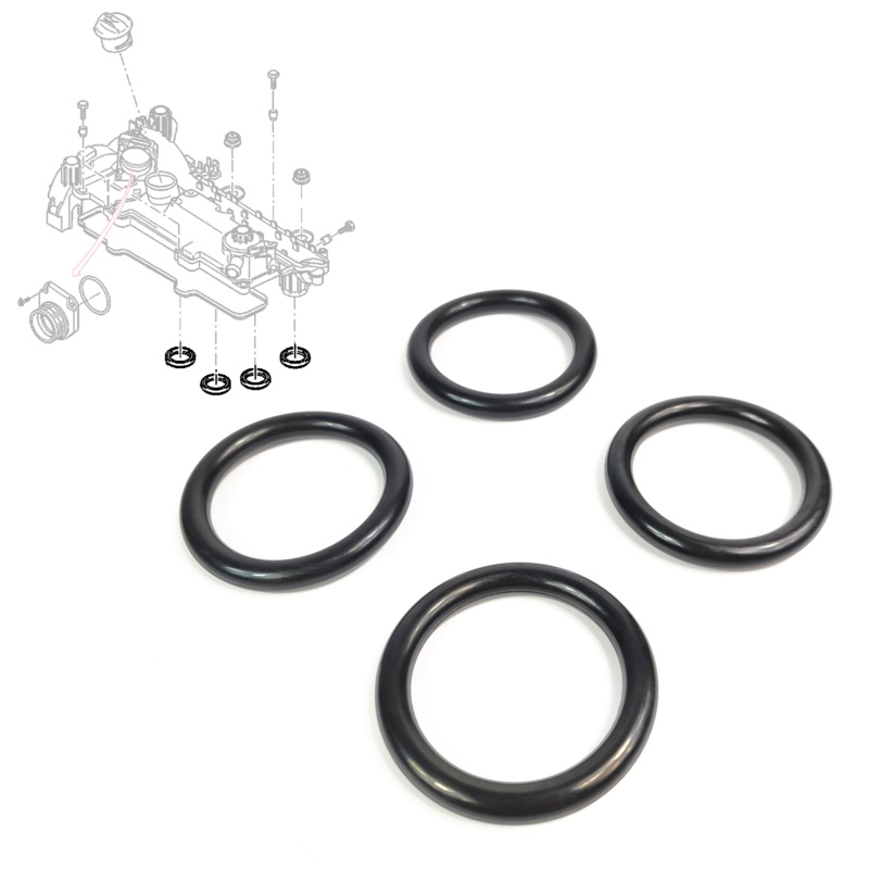 4X High Quality Intake Manifold O-Ring Gaskets Fits Ford 1.4 Tdci / Hdi, 1148106