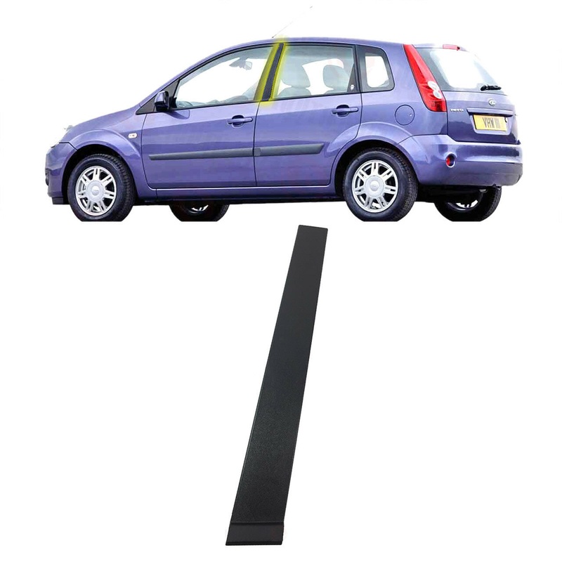 Ford Fiesta Mk5 Rear Left Door Pillar Moulding Trim 2001 To 2010  1473676