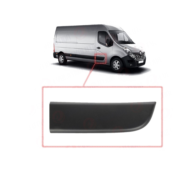 Renault Master Iii Front Door Moulding Strip Side Right Panel 808200149R