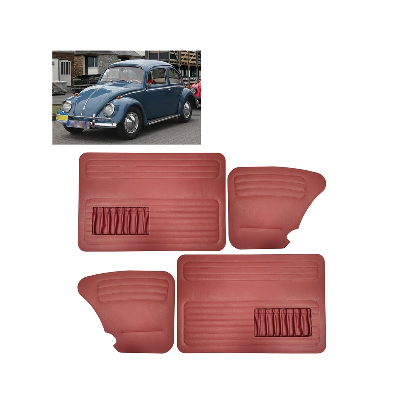 Volkswagen Beetle Bordeaux Interior Door Panels 1967 To 2003 113898320