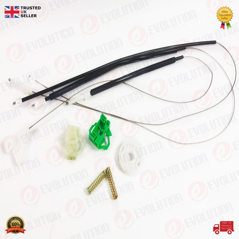 Front Lh Passenger Side Window Regulator Repair Kit Fits Skoda Octavia Mk3