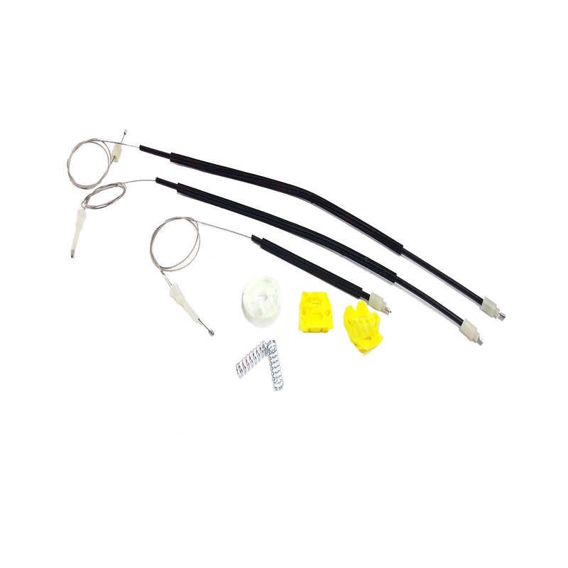 Front Rh Driver Side Window Regulator Repair Kit 8 Pcs Fits Vw Golf Mk4 1997 To 2006