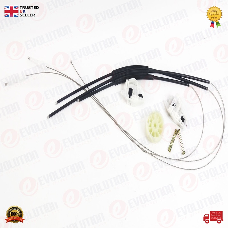 Front Right Driver Side Window Regulator Repait Kit Fits Renault Megane Ii