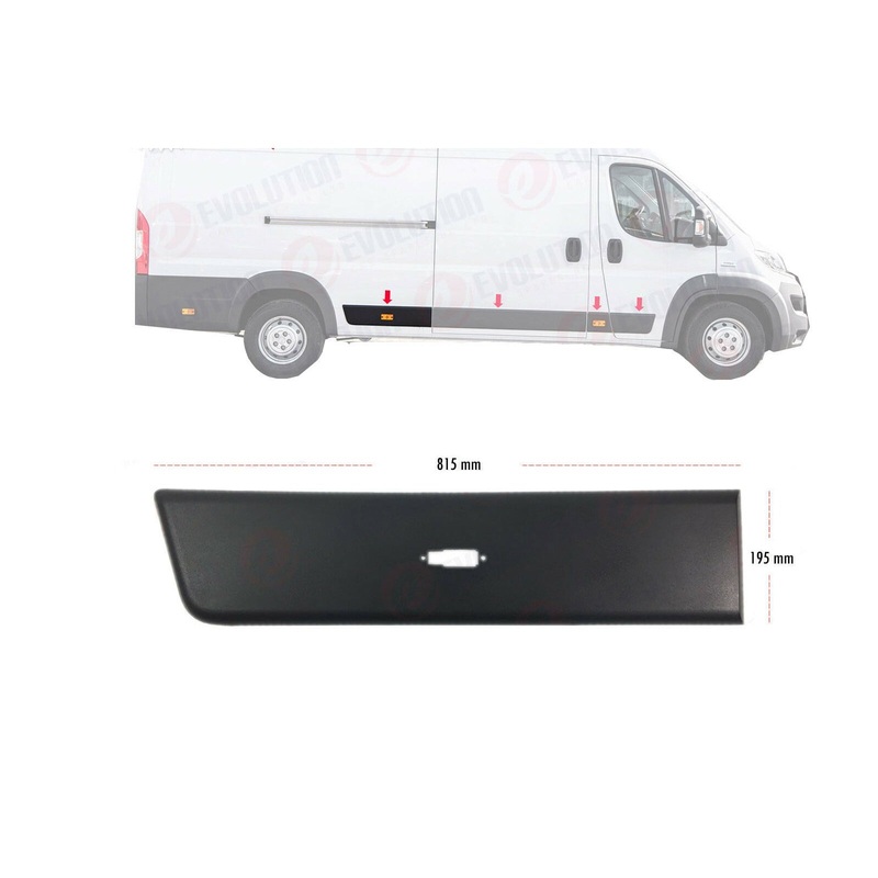 Fiat Ducato Boxer Relay Moulding Trim Panel Rear Rh Lwb 2006 On 8547.Z0