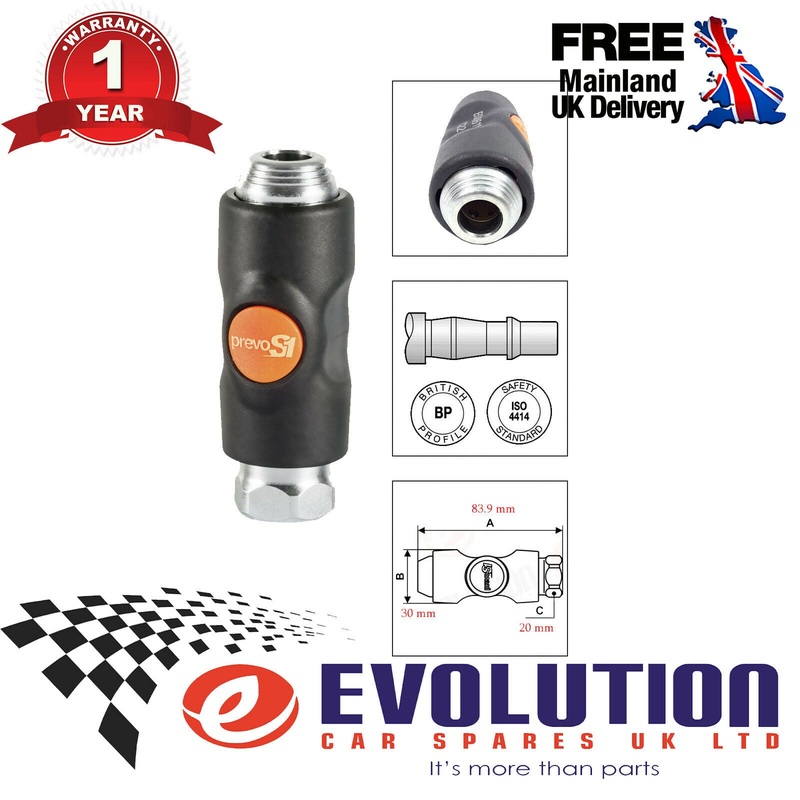 Prevost G 1/4, 6Mm Parallel Male Threaded Composite Coupler Bsi 061151