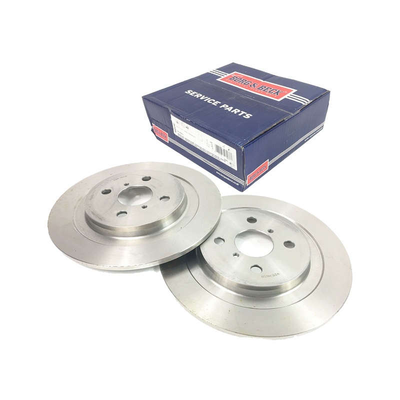Toyota Yaris Vitz Rear Brake Disc 2X 2005 Onwards  424310D060