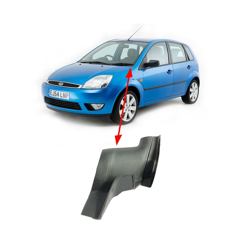 Front Window Left Corner Moulding Fits Ford Fiesta Mk5 2001 To 2008 2S61218b31ah