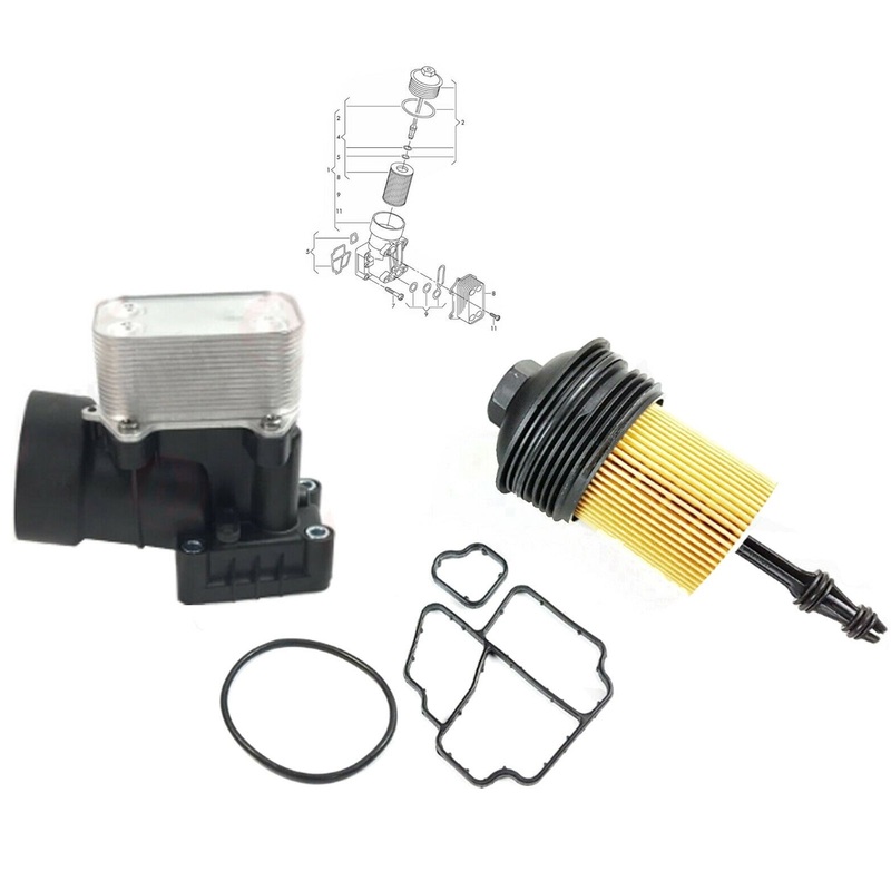Vw Transporter Oil Filter Assembly Audi Vw Seat Skoda 1.6 2.0 Tdi 03L115389b 03L115389c