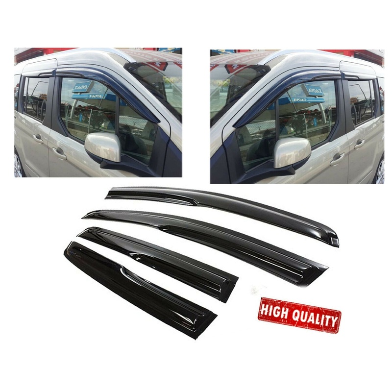 Ford Transit Connect Tourneo Lwb Wind Rain Sun Guard Deflectors Set 2017 To 2022