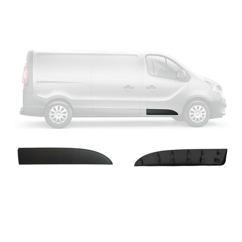 Renault Trafic Iii Driver Side Front Door Moulding Trim 2014 On 808200752R