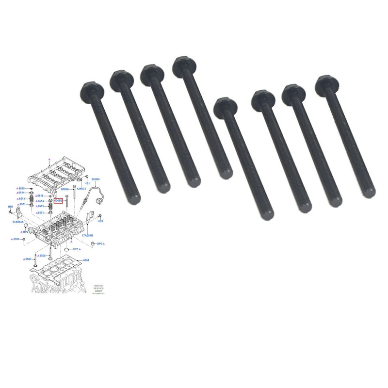 Cylinder Head Bolt Set Fits Transit Boxer Relay Ducato 1102676 Xs7q-6065-C2c