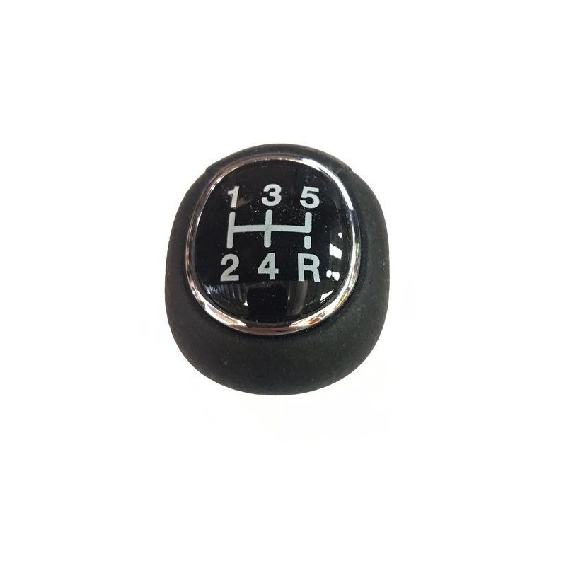 Ford Fiesta Focus Genuine 5 Speed Black Leather Gear Knob