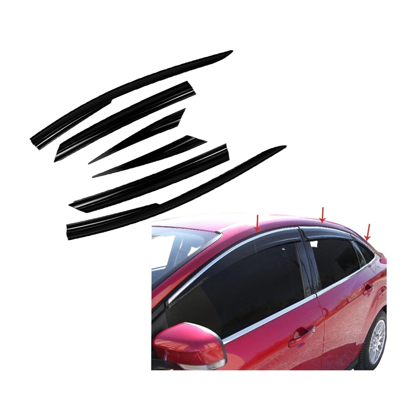 Ford Focus Wind Deflector 6 Pieces 2011 To 2018