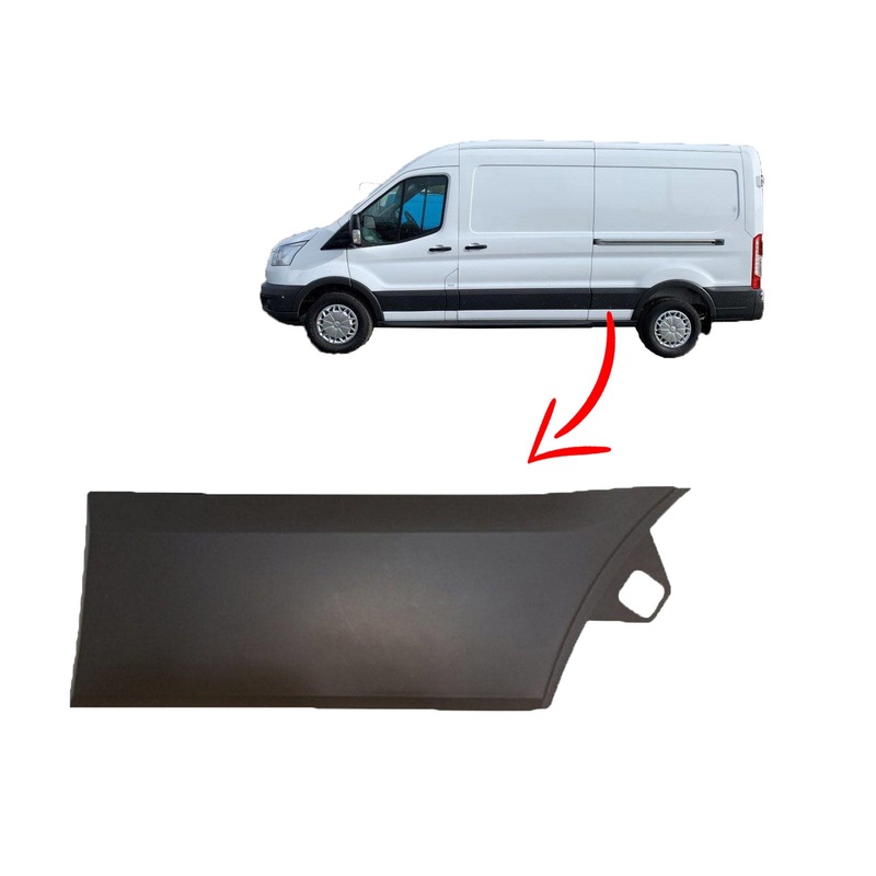 Ford Transit Mk8 Rear Left Door Moulding Bk31v29397bd5cnd
