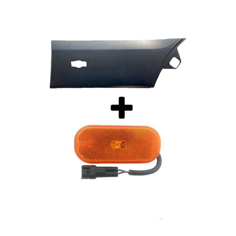 Ford Transit Mk8 Rear Left Door Moulding With Signal Bk31v29397cf5cnd