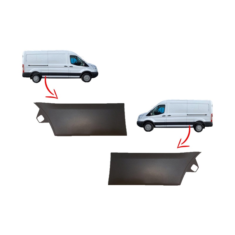 Ford Transit Mk8 Rear Right Left Door Moulding Bk31v29396bd5cnd 1854492
